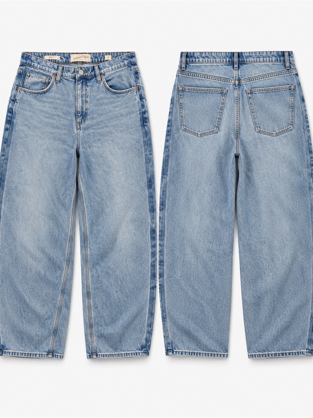 Universal Thread High-Rise Easy Barrel Jeans – Size 18